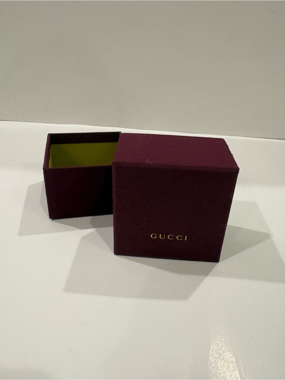 Gucci Plum and Gold Jewelry Box